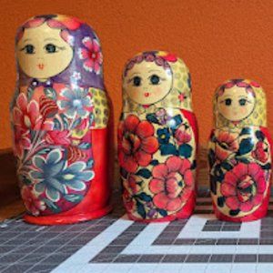 10 piece Russian Nesting Doll